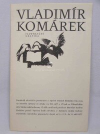 kolektiv, autorů, Vladimír Komárek: Ilustrační grafika, 1977