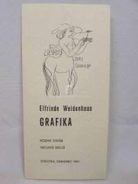 kolektiv, autorů, Elfriede Weidenhaus: Grafika, 1991