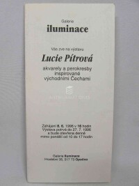 kolektiv, autorů, Lucie Pítrová: Akvarely a perokresby inspirované východními Čechami, 1996