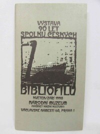 kolektiv, autorů, Výstava 90 let spolku českých bibliografů, 1998