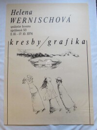 Wernischová, Helena, Kresby, grafika, 1974