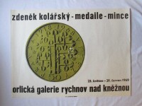 Kolářský, Zdeněk, Medaile, mince, 1969