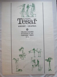 Tesař, Vladimír, Kresby, grafika, 1979