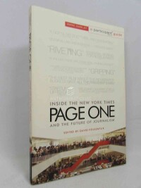 Folkenflik, David, Page One: Inside The New York Times and the Future of Journalism, 2011