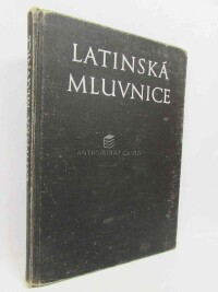 Quitt, Zdeněk, Kucharský, Pavel, Latinská mluvnice, 1972