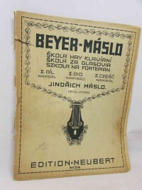 Máslo, Jindřich, Škola hry klavírní, II. díl - páté vydání, 0