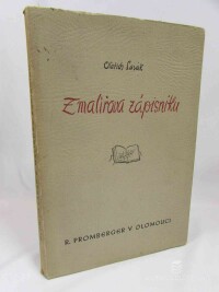 Lasák, Oldřich, Z malířova zápisníku: Vzpomínkové črty na malíře, sochaře a literáty, 1946