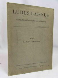 Ohnesorg, Karel, Ludus Latinus: Praktická učebnice latiny pro začátečníky, 1941