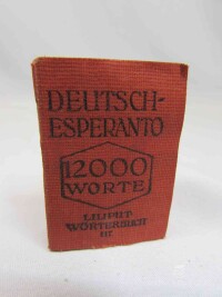 kolektiv, autorů, Deutsch-Esperanto: Liliput-Wörterbuch 12000 Worte, 0