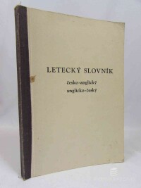 kolektiv, autorů, Letecký slovník: česko-anglický, anglicko-český, 0