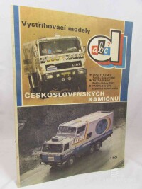 kolektiv, autorů, Vystřihovací modely československých kamiónů, 1989
