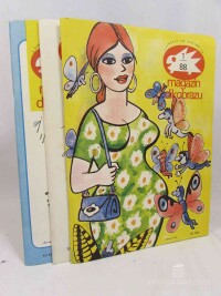 kolektiv, autorů, Magazín dikobrazu, ročník 88 č. 1, 2, 4, 1988