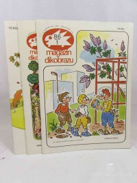 kolektiv, autorů, Magazín dikobrazu, ročník 86 č. 1, 2, 3, 1986