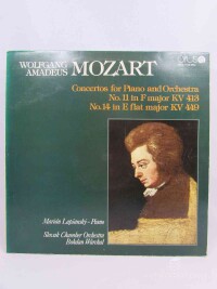 Mozart, Wolfgang Amadeus, Concertos for Piano and Orchestra No. 11 in F major KV 413 and No. 14 in E flat major KV 449, 1981