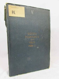 Bentham, George, Hooker, Joseph Dalton, Genera plantarum ad exemplaria imprimis in Herberiis Kewensibus servata definita, voluminis secundi, pars I.: Sistens dicotyledonum gamopetalarum ordines VI, Caprifoliaceas-Compositas, 1873