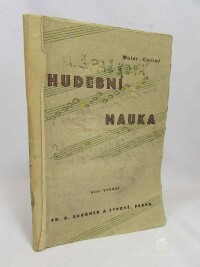Malát, Jan, Cmíral, Adolf, Stručná všeobecná nauka o hudbě, 1947