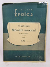 Schubert, Franz, Moment Musical: Piano 2 m., 0