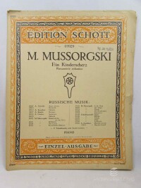 Mussorgski, Modest, Ein Kinderscherz: Plaisanterie Enfantine - Piano, 0