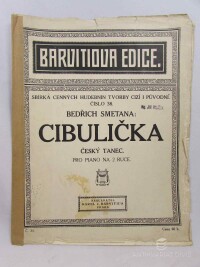 Smetana, Bedřich, Cibulička: Český tanec, Pro piano na 2 ruce - Č. 38., 0