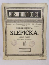 Smetana, Bedřich, Slepička: Český tanec, Pro piano na 2 ruce - Č. 35, 0