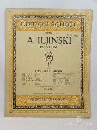 Iljinski, Alexander, Berceuse: Klavier, 0