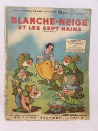 kolektiv, autorů, Blanche-Neige et les Sept Nains: Un Nouveau Grand Film de Walt Disney, 1938