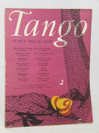 kolektiv, autorů, Tango 2: Album pro klavír, 1956
