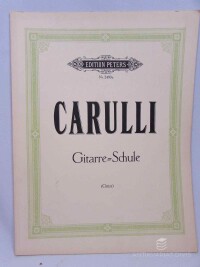 Carulli, Ferdinando, Götze, Walter, Gitarreschule - Neue Vervesserte Ausgabe von Walter Götze, 0
