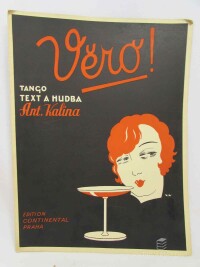 Kalina, Antonín, Věro!, 1931