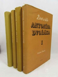 Šourek, Otakar, Život a dílo Antonína Dvořáka 1-4, 1954