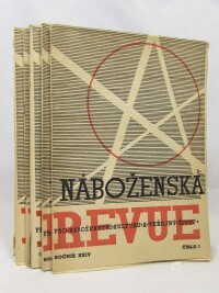 kolektiv, autorů, Náboženská revue, ročník XXIV, čísla 1-5, 1953