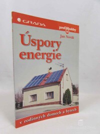 Novák, Jan, Úspory energie v rodinných domech a bytech, 1999