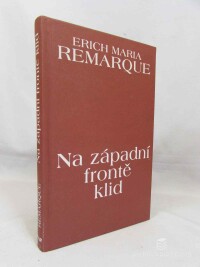 Remarque, Erich Maria, Na západní frontě klid, 1992