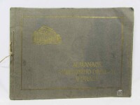 Kottnauer, Čeněk, Almanach Národního divadla v Praze, 1929