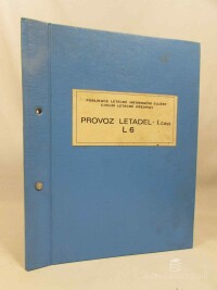 kolektiv, autorů, Publikace letecké informační služby civilní letecké předpisy: Provoz letadel L 6 - I. část, druhé vydání, 1983