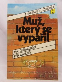 Wahlöö, Per, Sjöwallová, Maj, Muž, který se vypařil, 1986