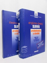 Hanák, Milan, Česko-anglický a anglicko-český slovník architektonický a stavební, 1998