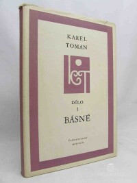 Toman, Karel, Dílo I: Básně, 1956