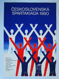 anonym, , Československá spartakiáda 1980, 1980