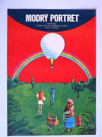 Hlavatý, Vratislav, Modrý portrét, 1978