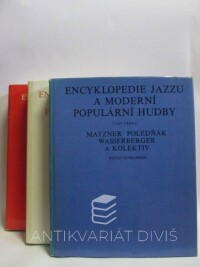 Matzner, Antonín, Poledňák, Ivan, Wasserberger, Igor, Encyklopedie jazzu a moderní populární hudby - část věcná, část jmenná I, II, 1980