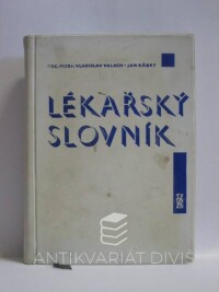 Valach, Vladislav, Kábrt, Jan, Lékařský slovník, 1962