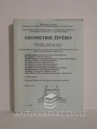 kolektiv, autorů, Geometrie živého, 1991