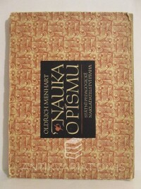 Menhart, Oldřich, Nauka o písmu, 1954