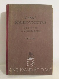 Tobolka, Zdeněk V., Československé knihovnictví, 1925