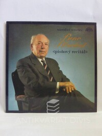 Blachut, Beno, Národní umělec Beno Blachut - Písňový recitál, 1984
