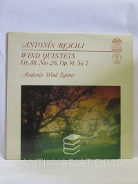 Rejcha, Antonín, Wind Quintets Op. 88, Nos 2/6, Op. 91, No. 7 - Academia Wind Quintet, 1987