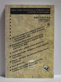 Táborský, Jan, Securitas Imperii 9, 2002