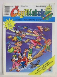 Němeček, Jaroslav, Lamkovi, Hana a Josef, Čtyřlístek 285: Fifi na koštěti, 1999