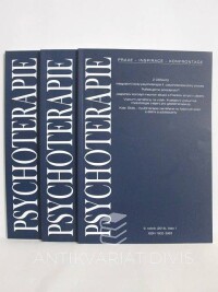 kolektiv, autorů, Psychoterapie: Praxe - Inspirace - Konfrontace; 9. ročník, číslo 1, 2, 3, 2015